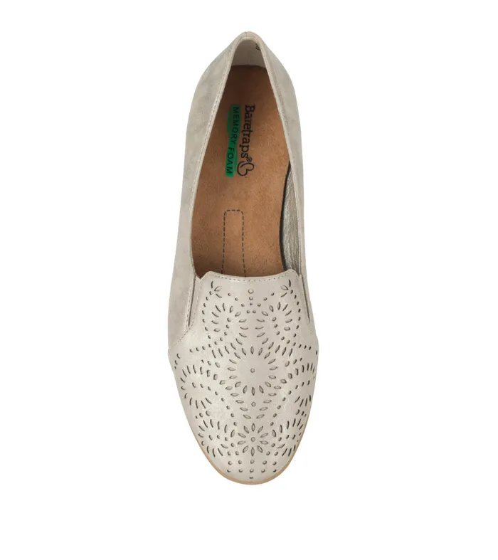 Women Baretraps Flats and Loafers Amry Slip On Loafer Champagne