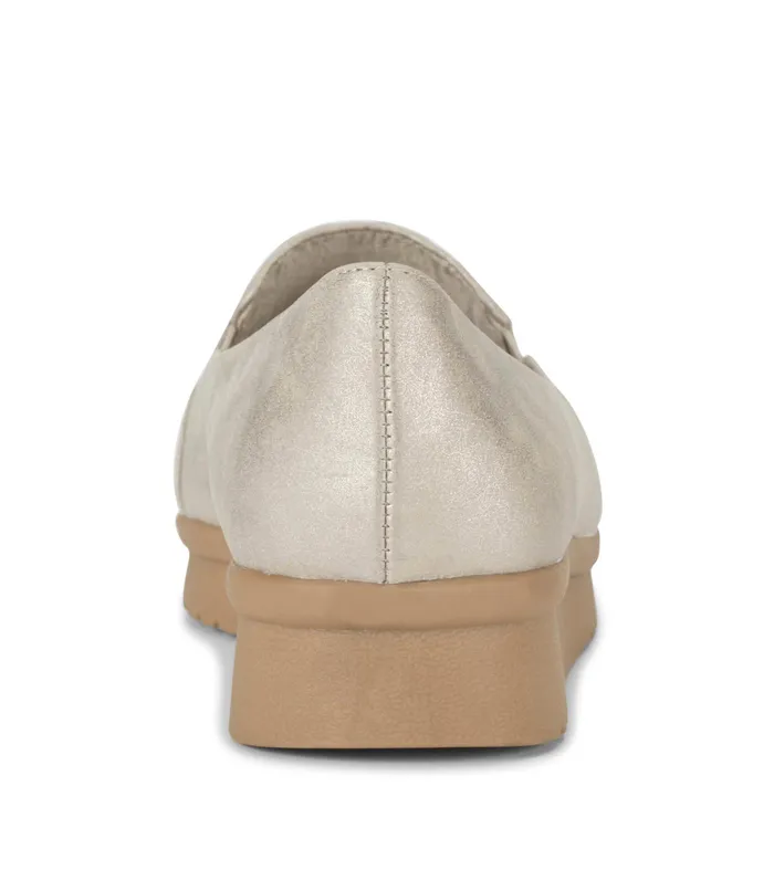 Women Baretraps Flats and Loafers Amry Slip On Loafer Champagne