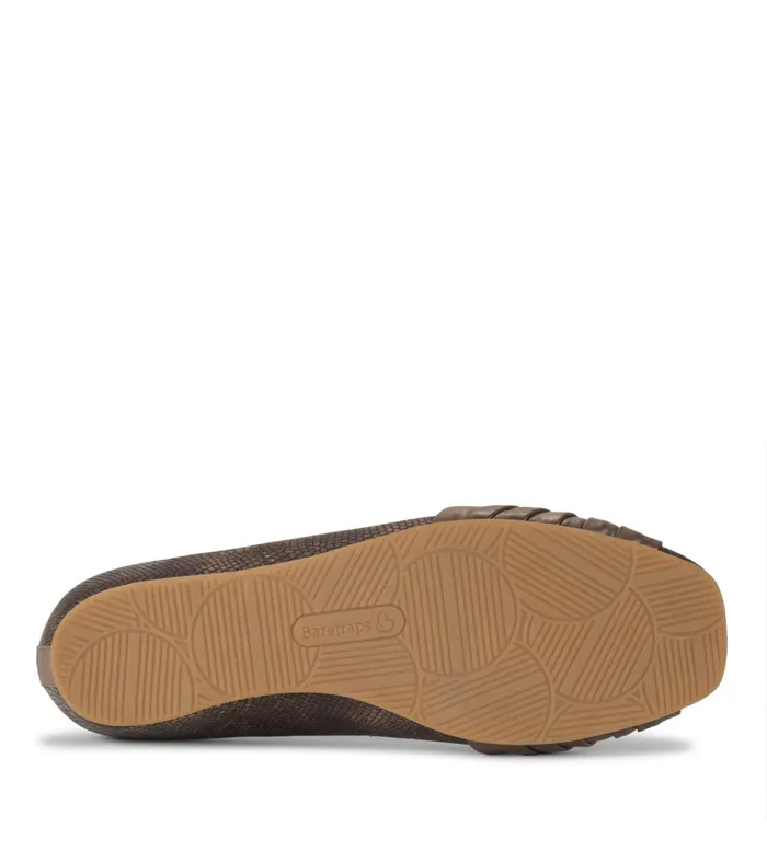 Women Baretraps Flats and Loafers Chainey Casual Flat Taupe Metallic