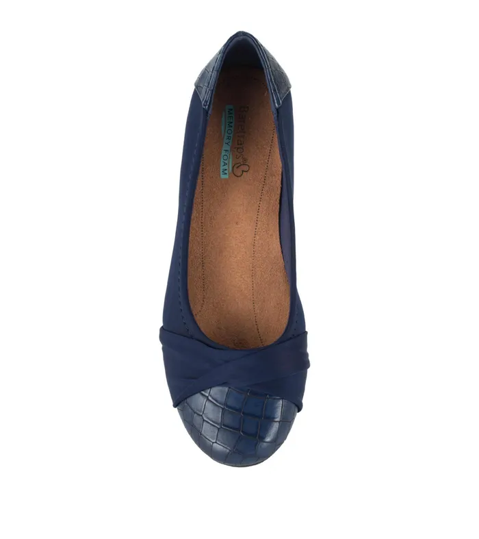 Women Baretraps Flats and Loafers Mitsy Casual Flat Midnight