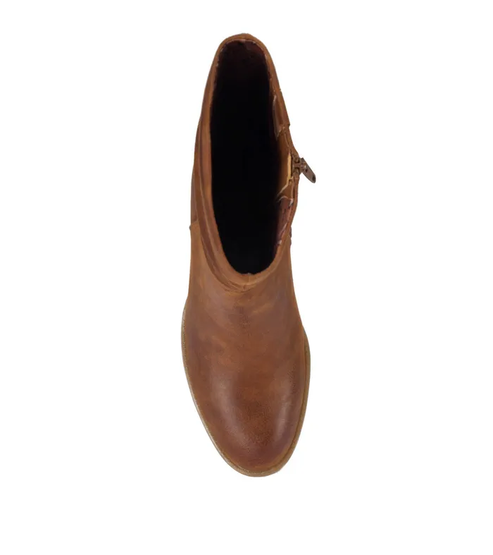 Women Baretraps Posture Plus Boots Raz Mid Calf Boot Toffee