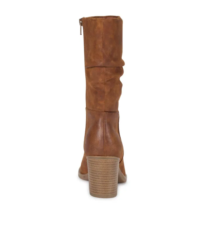 Women Baretraps Posture Plus Boots Raz Mid Calf Boot Toffee