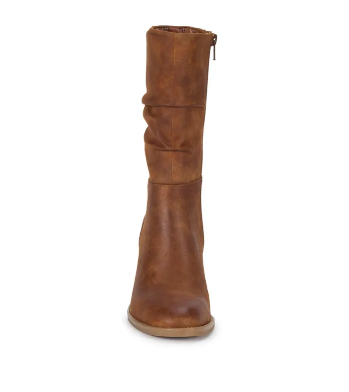 Women Baretraps Posture Plus Boots Raz Mid Calf Boot Toffee