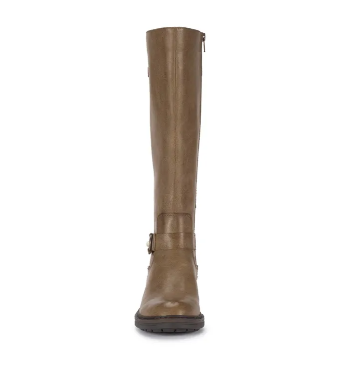 Women Baretraps Riding Boots Aphrodite Tall Boot Dark Taupe
