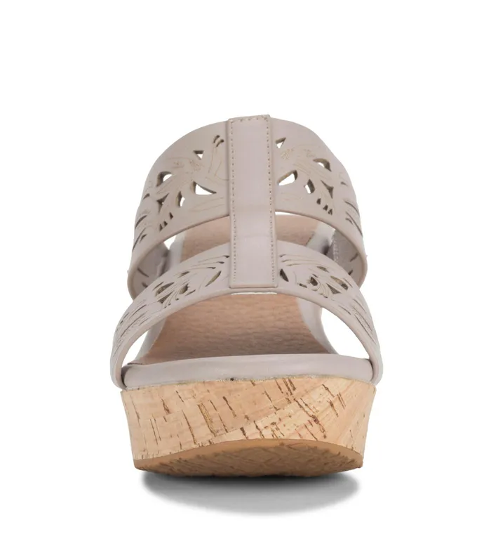 Women Baretraps Slides and Slip On Sandals Blenda Wedge Sandal Lavendar Mist