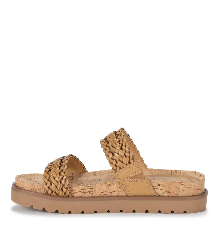 Women Baretraps Slides and Slip On Sandals Deanne Slide Sandal Caramel