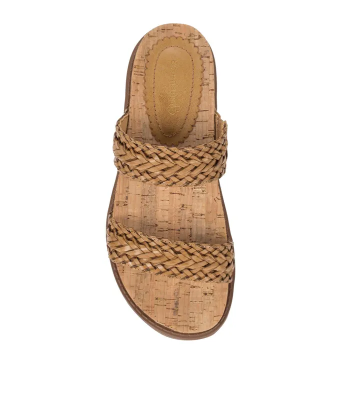 Women Baretraps Slides and Slip On Sandals Deanne Slide Sandal Caramel
