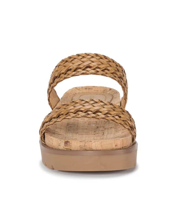 Women Baretraps Slides and Slip On Sandals Deanne Slide Sandal Caramel