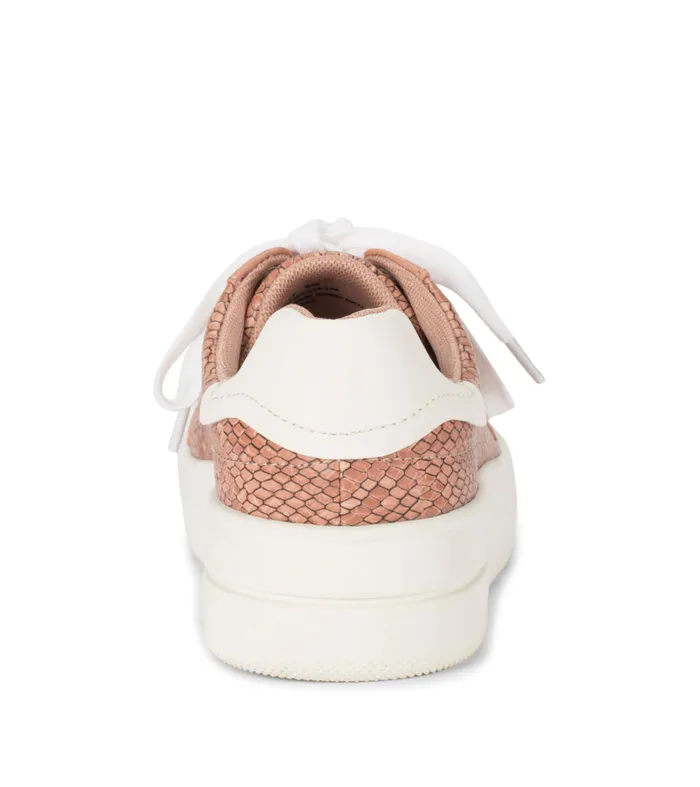 Women Baretraps Sneakers Nishelle Lace Up Sneaker Soft Pink Snake