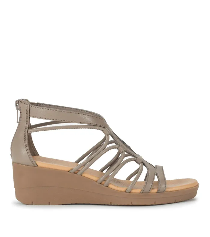 Women Baretraps Wedge Sandals Kitra Wedge Sandal Dove Grey