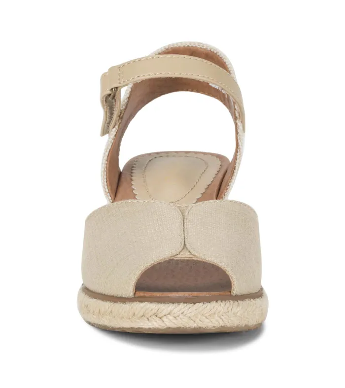 Women Baretraps Wedge Sandals Odetta Espadrille Wedge Sandal Light Gold