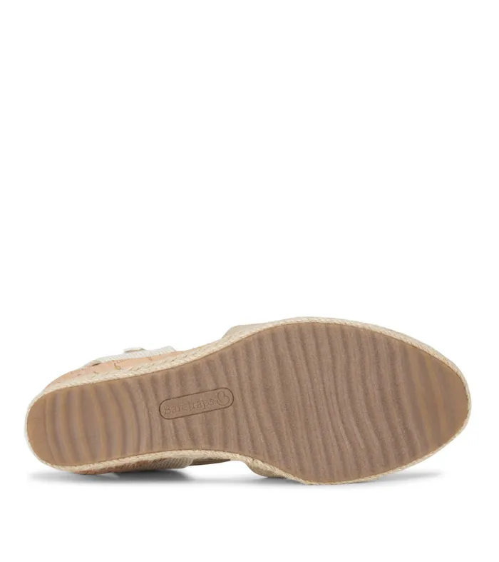 Women Baretraps Wedge Sandals Odetta Espadrille Wedge Sandal Light Gold