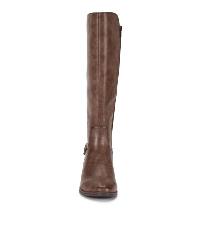 Women Baretraps Wide Calf Boots Mckayla Wide Calf Tall Boot Dark Brown