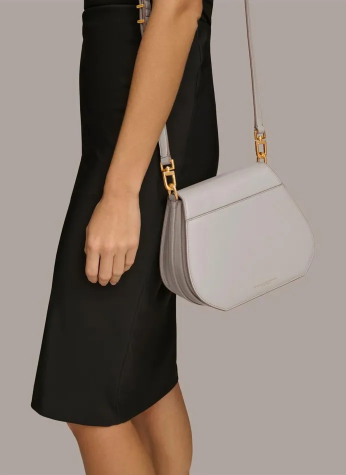 Women BELLEROSE CROSSBODY Zinc Donna Karan New York Crossbodies And Satchels Women BELLEROSE CROSSBODY Zinc Donna Karan New York Crossbodies And Satchels