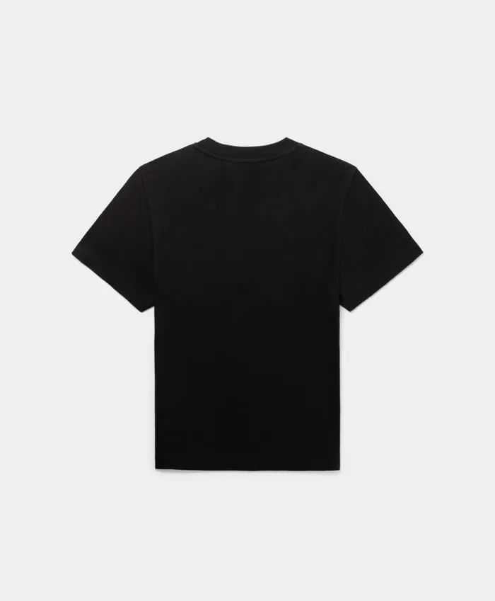 Women Black Esy Circle TShirt Daily Paper TShirts Women Black Esy Circle TShirt Daily Paper TShirts