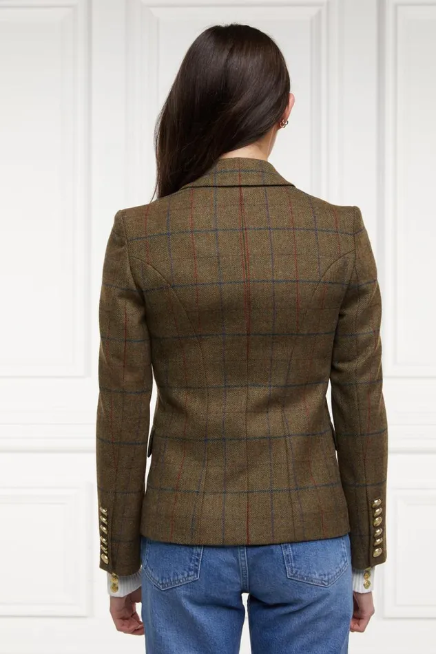 Women Blazers Holland Cooper Knightsbridge Blazer Glen Green