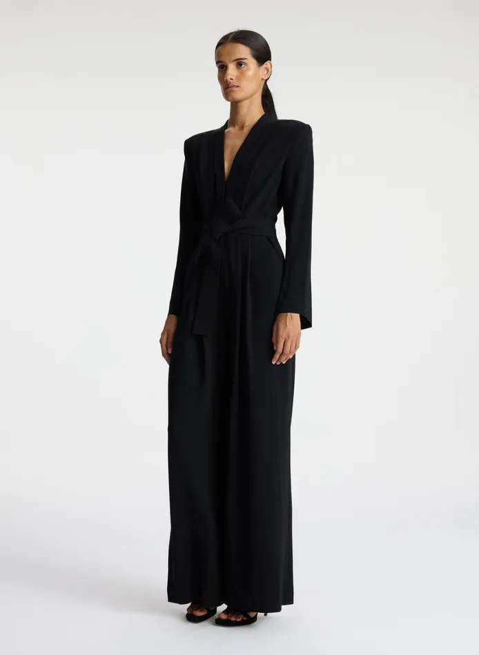Women Bottoms ALC Kieran II WideLeg Jumpsuit Black