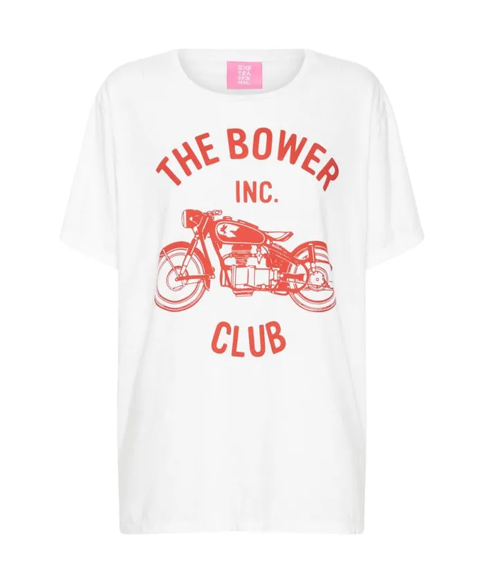 Women BOWER BIKE CLUB ORGANIC UNISEX TEE One Teaspoon Basic Tees Women BOWER BIKE CLUB ORGANIC UNISEX TEE One Teaspoon Basic Tees