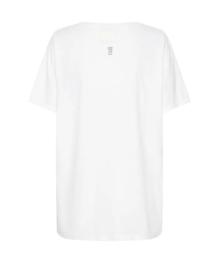 Women BOWER BIKE CLUB ORGANIC UNISEX TEE One Teaspoon Basic Tees Women BOWER BIKE CLUB ORGANIC UNISEX TEE One Teaspoon Basic Tees