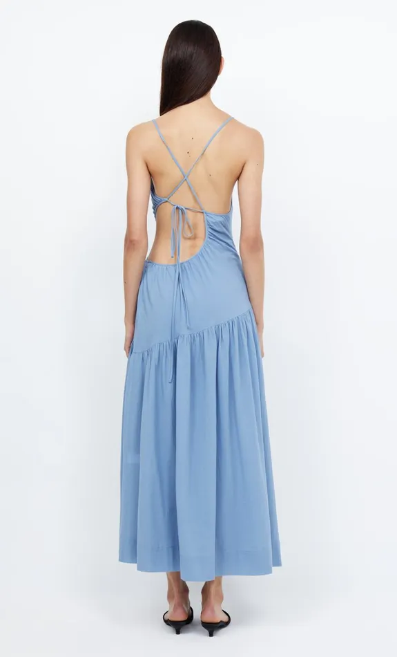 Women CALYPSO ASYM MAXI DRESS 8211 MERIDIAN BLUE Bec Bridge Maxi Dresses