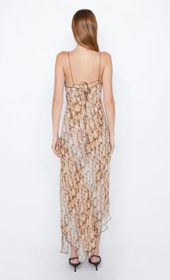 Women CIEL ASYM DRESS 8211 GEO SHIBORI Bec Bridge Maxi Dresses