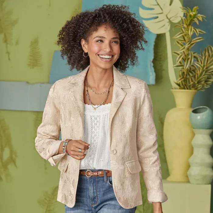 Women Classy Days Blazer Petite Pearl Sundance Catalog Petite Styles