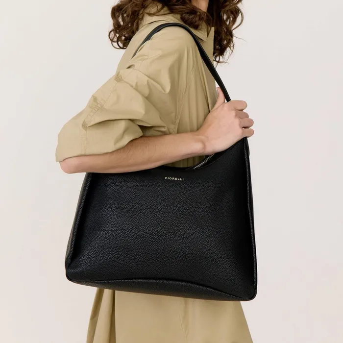 Women Clayton Hobo Shoulder Bag Black Fiorelli Hobo Bags