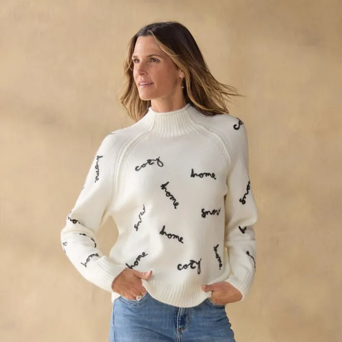 Women Cozy Hour Sweater Rhythmic Red Sundance Catalog Sweaters Women Cozy Hour Sweater Rhythmic Red Sundance Catalog Sweaters