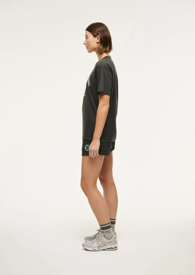 Women CRESCENT TEE IN ASPHALT Loungewear PE Nation