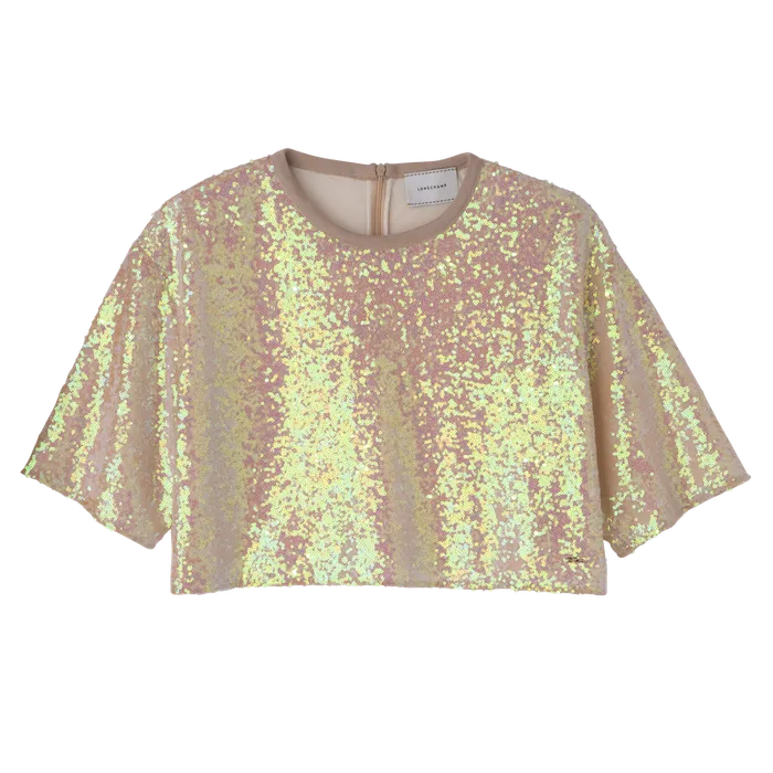 Women Crop top Ballerina Tops and Blouses Longchamp