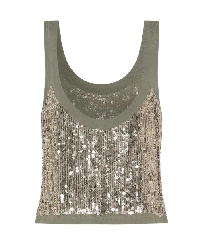 Women CROPPED HAND EMBELLISHED FRAME TOP One Teaspoon Tops Women CROPPED HAND EMBELLISHED FRAME TOP One Teaspoon Tops