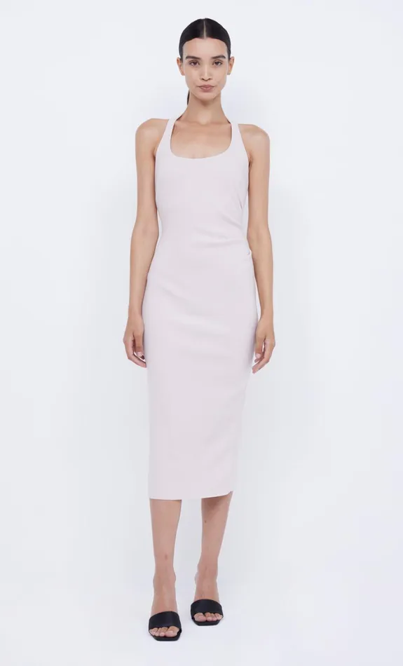 Women CYNDIE HALTER MIDI DRESS 8211 VANILLA BEAN Bec Bridge Midi Dresses