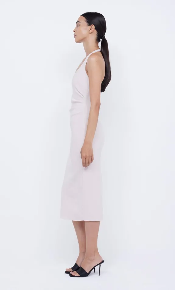 Women CYNDIE HALTER MIDI DRESS 8211 VANILLA BEAN Bec Bridge Midi Dresses
