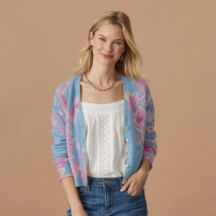 Women Dahlia Bloom Cardigan Petite Lemonade Sundance Catalog Sweaters Women Dahlia Bloom Cardigan Petite Lemonade Sundance Catalog Sweaters
