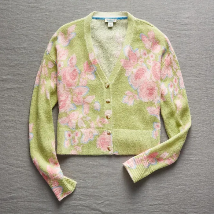 Women Dahlia Bloom Cardigan Petite Lemonade Sundance Catalog Sweaters Women Dahlia Bloom Cardigan Petite Lemonade Sundance Catalog Sweaters