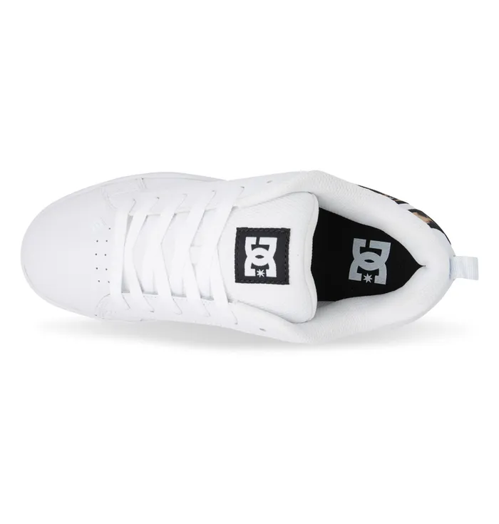 Women DC Shoes Court Graffik Shoes leopard print Sneakers