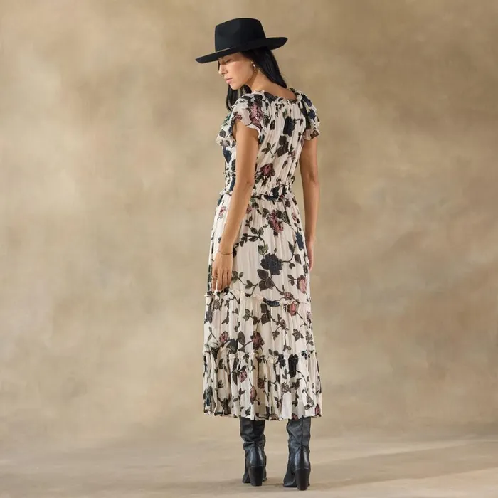Women Delaney Midi Dress Floral Sundance Catalog Dresses and Jumpsuits Women Delaney Midi Dress Floral Sundance Catalog Dresses and Jumpsuits