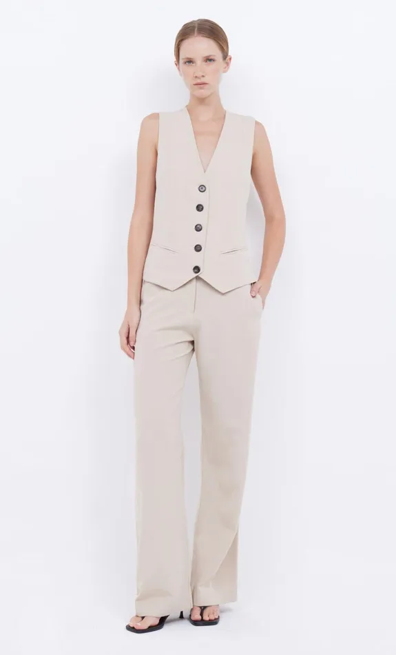 Women DESIREE VEST 8211 SAND Bec Bridge Sleeveless