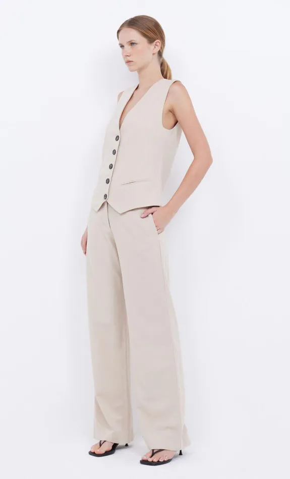 Women DESIREE VEST 8211 SAND Bec Bridge Sleeveless