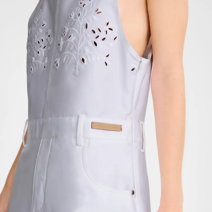 Women Dress White Dresses and Skirts Longchamp Women Dress White Dresses and Skirts Longchamp