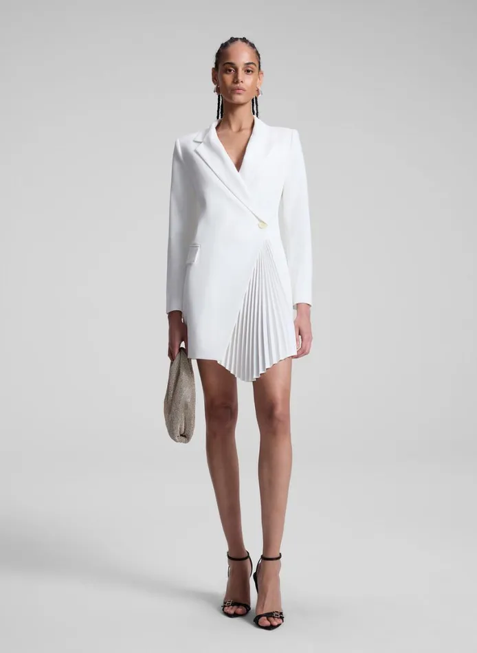 Women Dresses ALC Juliet Pleated Blazer Dress Daikon