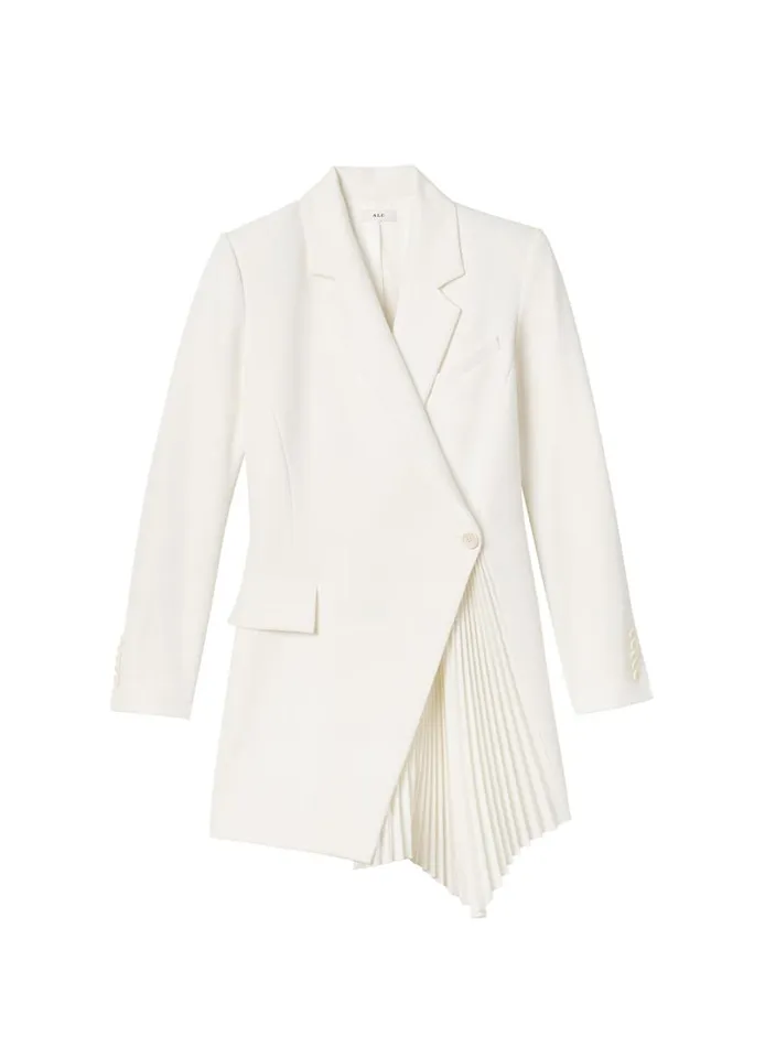 Women Dresses ALC Juliet Pleated Blazer Dress Daikon