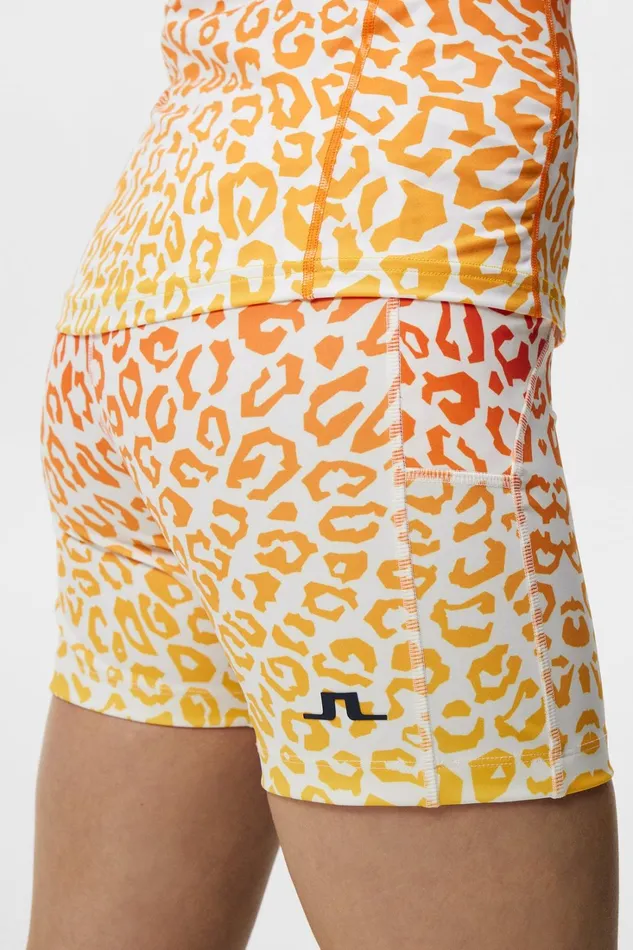 Women Ekon Print Short Tights Leo Reflect Sunset JLindeberg Shorts Women Ekon Print Short Tights Leo Reflect Sunset JLindeberg Shorts