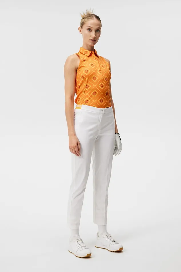 Women Eleonora Pant White JLindeberg Trousers Women Eleonora Pant White JLindeberg Trousers