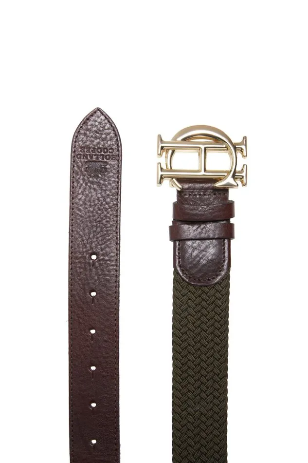 WomenEquestrian Belts Holland Cooper HC Heritage Belt Forest Green WomenEquestrian Belts Holland Cooper HC Heritage Belt Forest Green