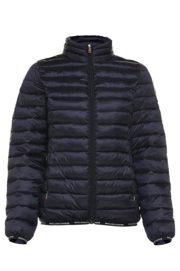 WomenEquestrian Jackets Holland Cooper Hawling Packable Jacket Ink Navy WomenEquestrian Jackets Holland Cooper Hawling Packable Jacket Ink Navy