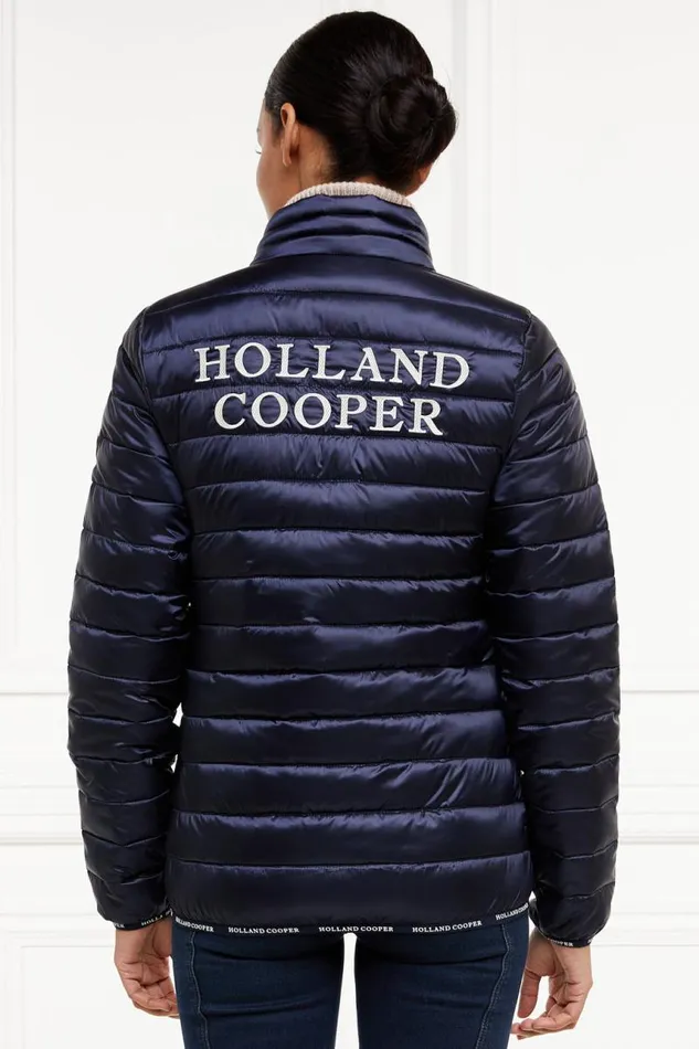 WomenEquestrian Jackets Holland Cooper Hawling Packable Jacket Ink Navy WomenEquestrian Jackets Holland Cooper Hawling Packable Jacket Ink Navy