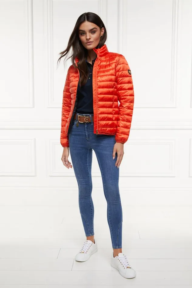 WomenEquestrian Jackets Holland Cooper Hawling Packable Jacket Neroli WomenEquestrian Jackets Holland Cooper Hawling Packable Jacket Neroli