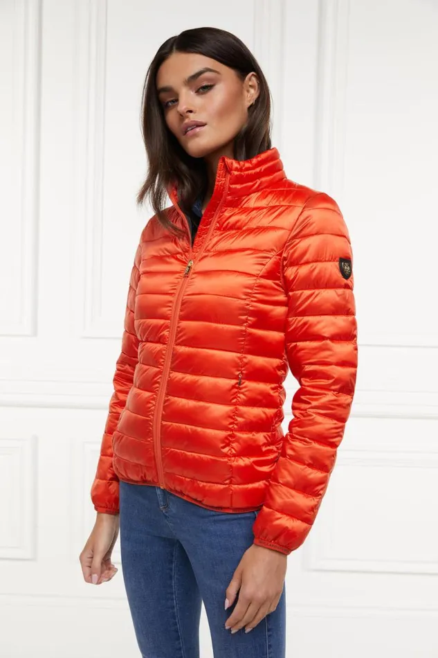 WomenEquestrian Jackets Holland Cooper Hawling Packable Jacket Neroli WomenEquestrian Jackets Holland Cooper Hawling Packable Jacket Neroli