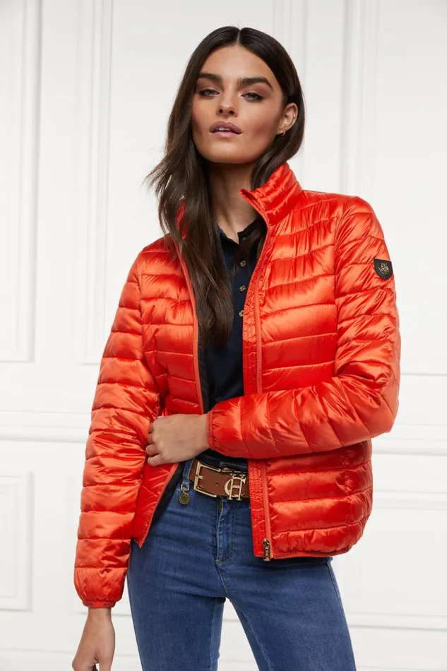WomenEquestrian Jackets Holland Cooper Hawling Packable Jacket Neroli WomenEquestrian Jackets Holland Cooper Hawling Packable Jacket Neroli